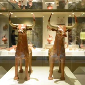 Hittite Bulls in Anatolian Civilizations Museum Ankara