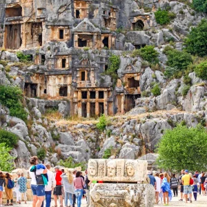 Myra Rock Tombs Antalya