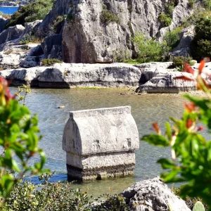Lycian Rock Tombs Sunken City - Simena