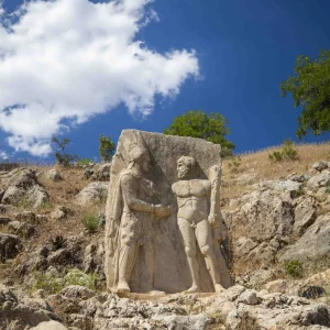 Arsameia Ruins King Antiochos-Herakles Handshake Stele - Kahta, Adıyaman