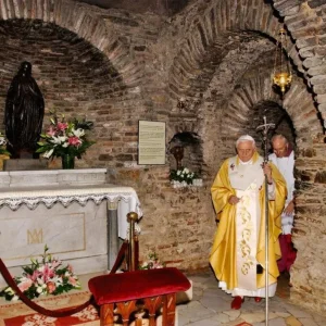 Bope Benedict XVI visit the House of Virgin Mary 2006