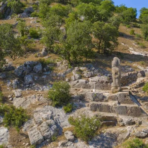 Burial Temple of King Mithridates Callinichos in Arsameia Ruins - Kahta, Adıyaman