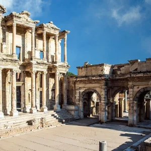 Ephesus Celsus Libary and Agora gate