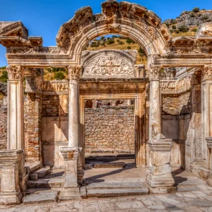The Temple of Hadrian - Ephesus