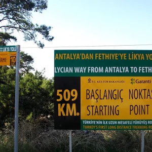 The Starting Point of Lycian Way Trekking 