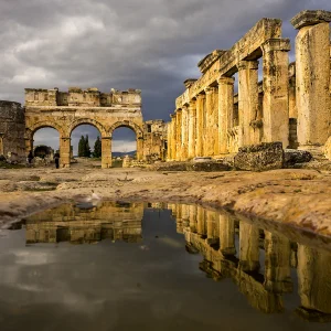 Frontinus Gate in Hierapolis - Pamukkale