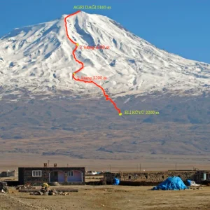 Mount Ararat Climbing and Camp Route