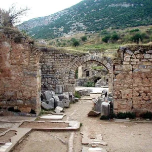 The Baths of Scholastica in Ephesus 