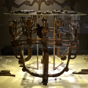 Phrygian Inlaid Wooden Table in Anatolian Civilisation Museum