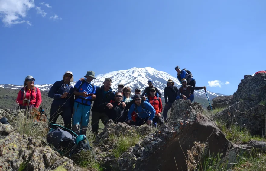 Hiking to Mount Ararat