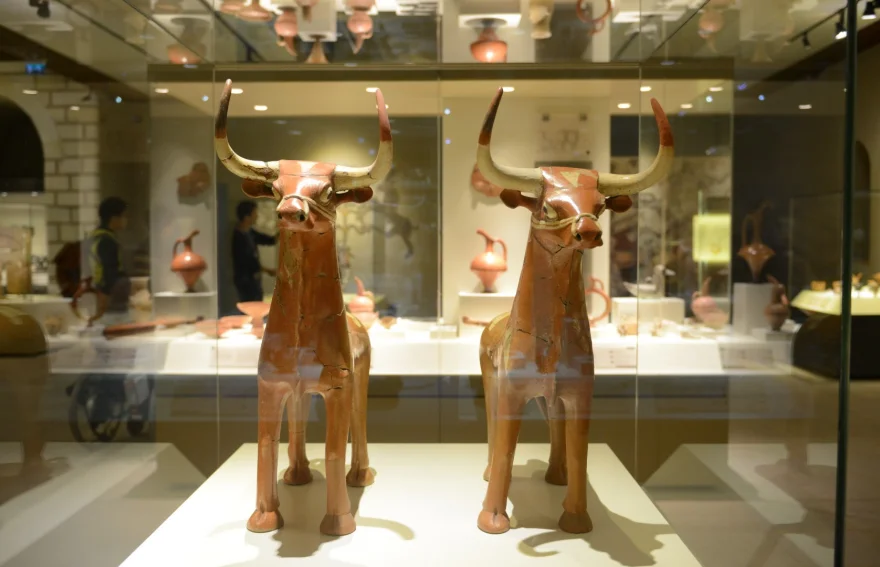 Hittite Bulls in Anatolian Civilizations Museum Ankara