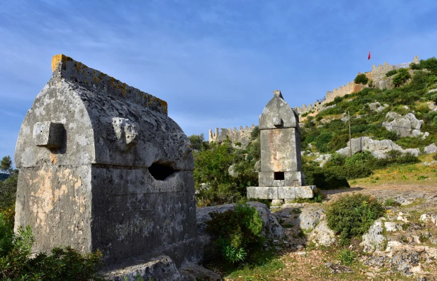 Lycian Rock Tombs Kekova - Simena
