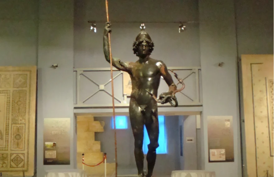 Ares God of War Statue in Zeugma Museum - Gaziantep