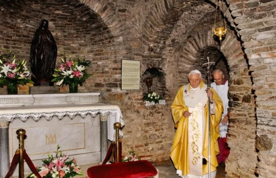 Bope Benedict XVI visit the House of Virgin Mary 2006