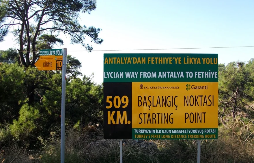 The Starting Point of Lycian Way Trekking 