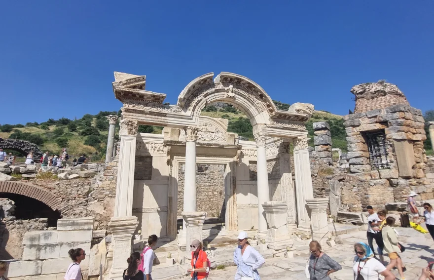 The Temple of Hadrian - Ephesus