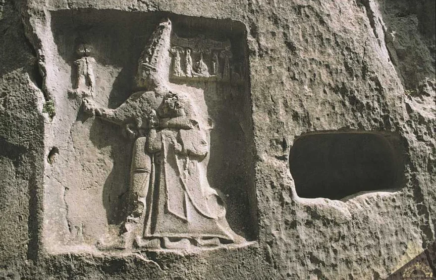 The Relief of God Sarruma and King Tuthaliya - Hattusa
