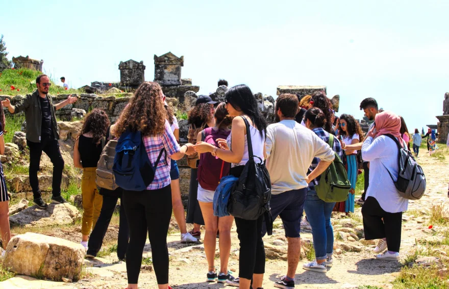 Hierapolis Visitors