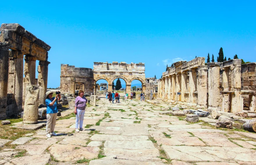 Frontins Gate & Street in Hierapolis