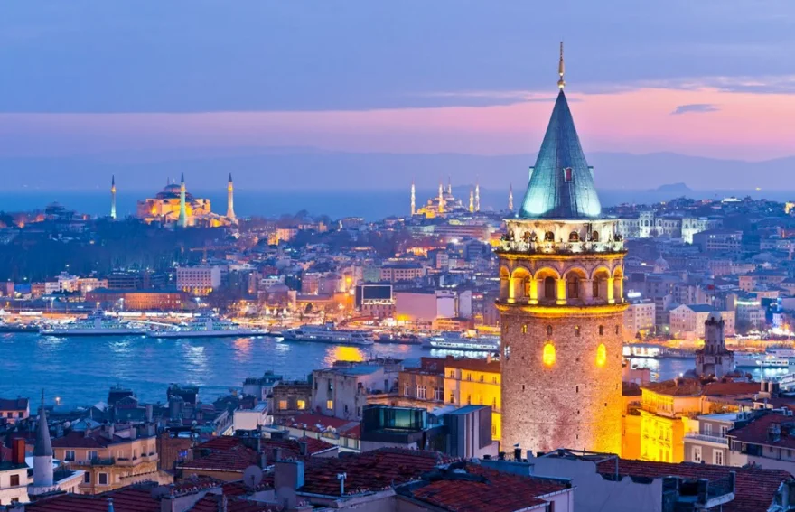 Istanbul Galata Tower Built by the Genoese