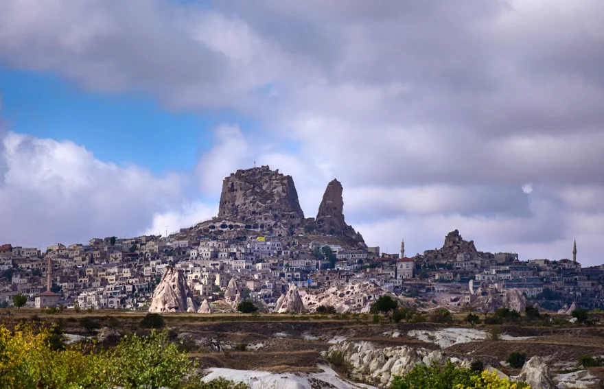 Uçhisar Castle Cappadocia