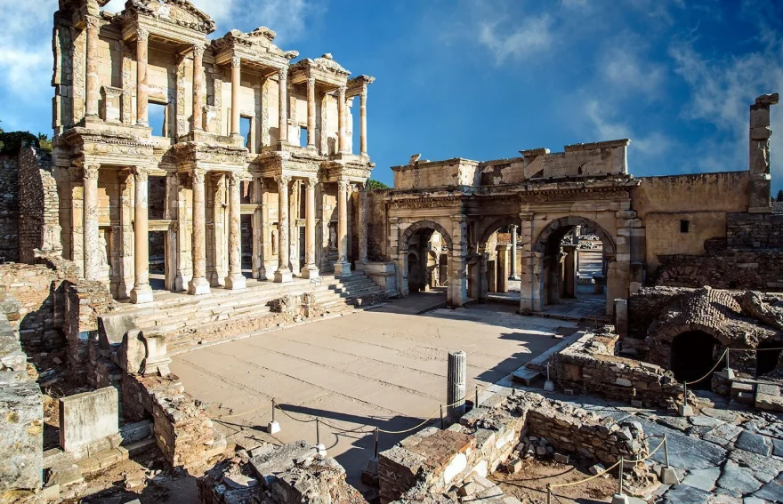 Celsus Library and Agora Gates - Ephesus
