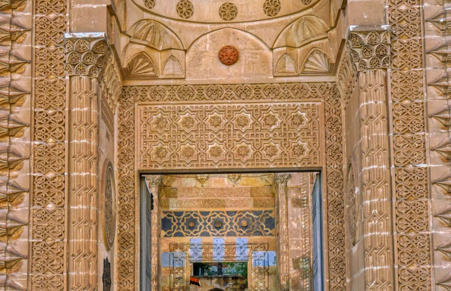 Latifiye Mosque Entrance door