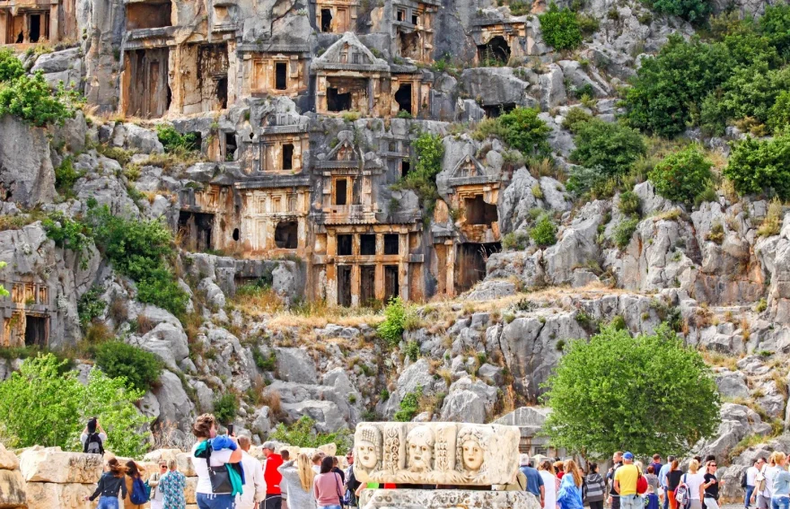 Myra Rock Tombs - Antalya