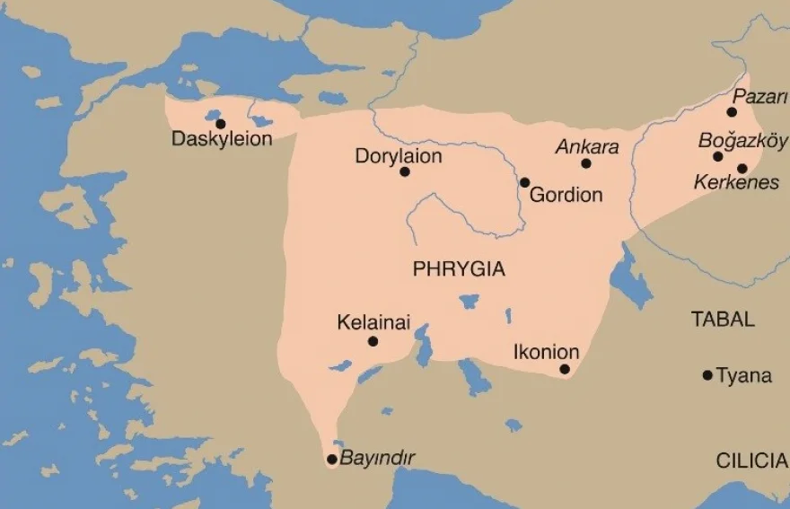 Anatolian Civilisation Map