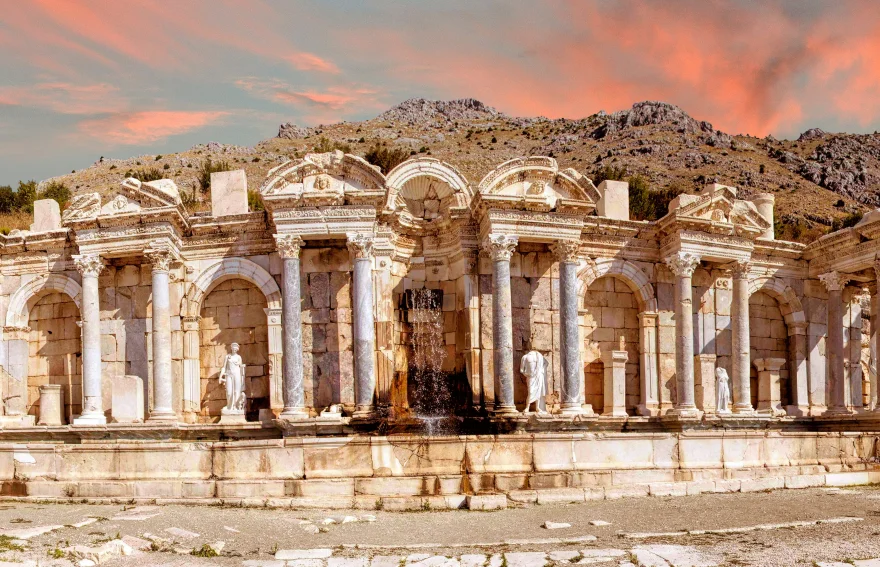 Antonin Fountain Sagalassos - Burdur