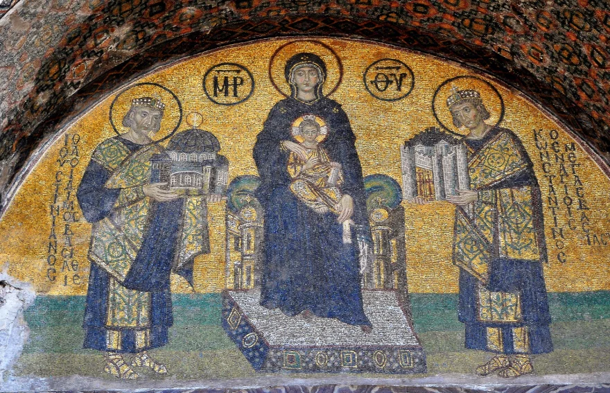 Saint Sophia Fresco