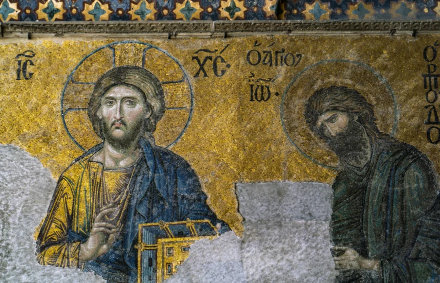 Hagia Sophia Fresco Istanbul