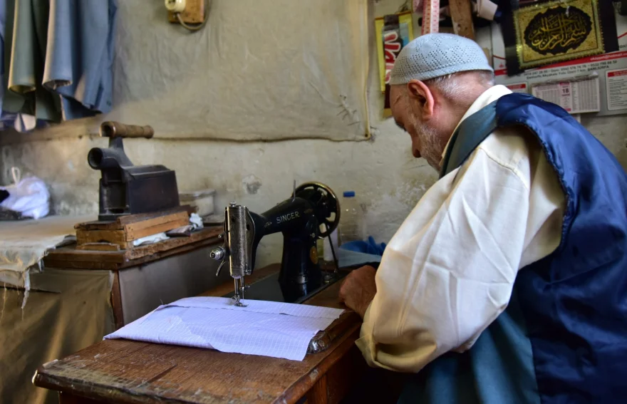 An Old Tailor in Şanlıurfa