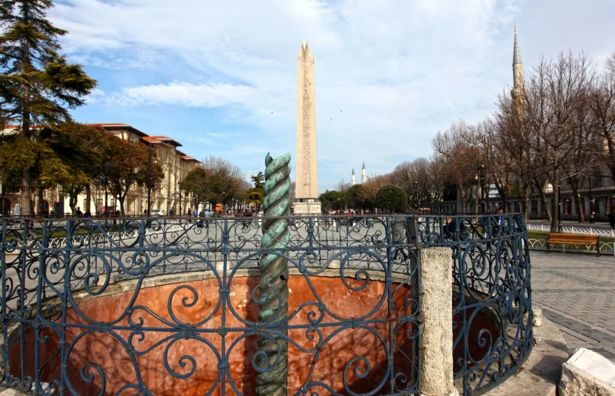 Serpentine Column and Theodosius Obelisk Column