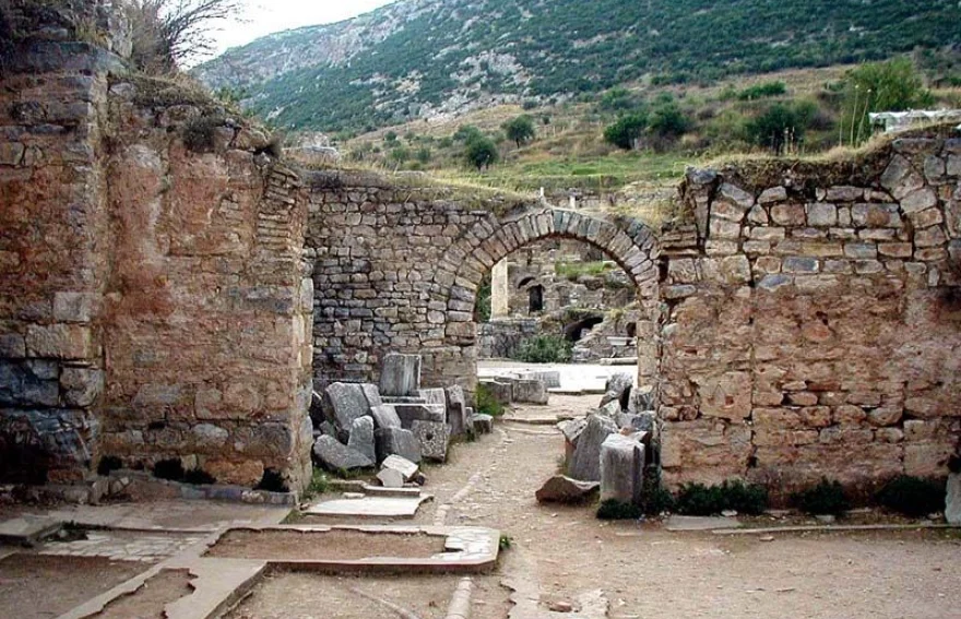 The Baths of Scholastica in Ephesus 