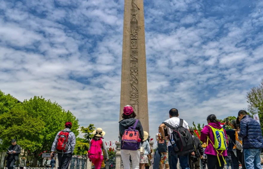 The Obelisk of Theodosius Column - Istanbul