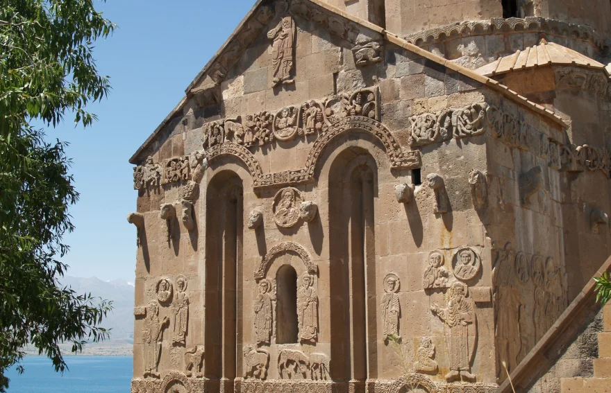 Akdamar Church Stone Wall Reliefs