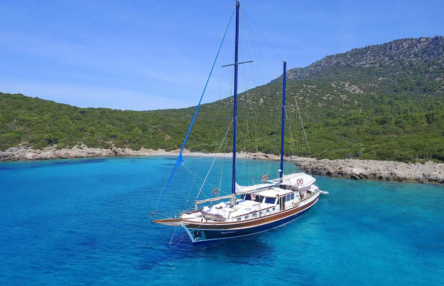 greek gulet cruise and stay  Kaya Guneri 1