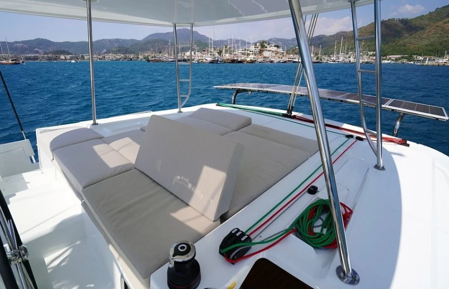 luxury yacht charter in bodrum turkeycatamaran Lagoon 46-GTL5
