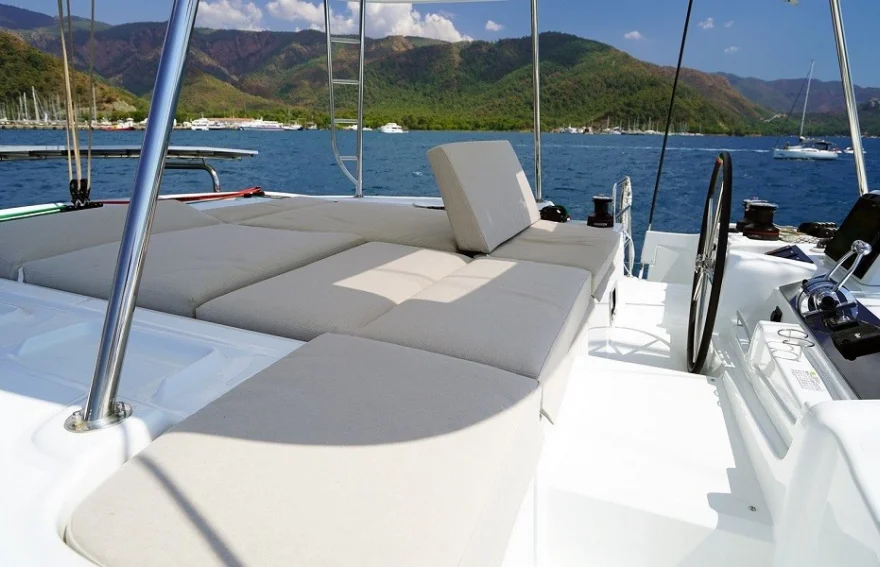 private yacht charter in turkeycatamaran Lagoon 46-GTL5