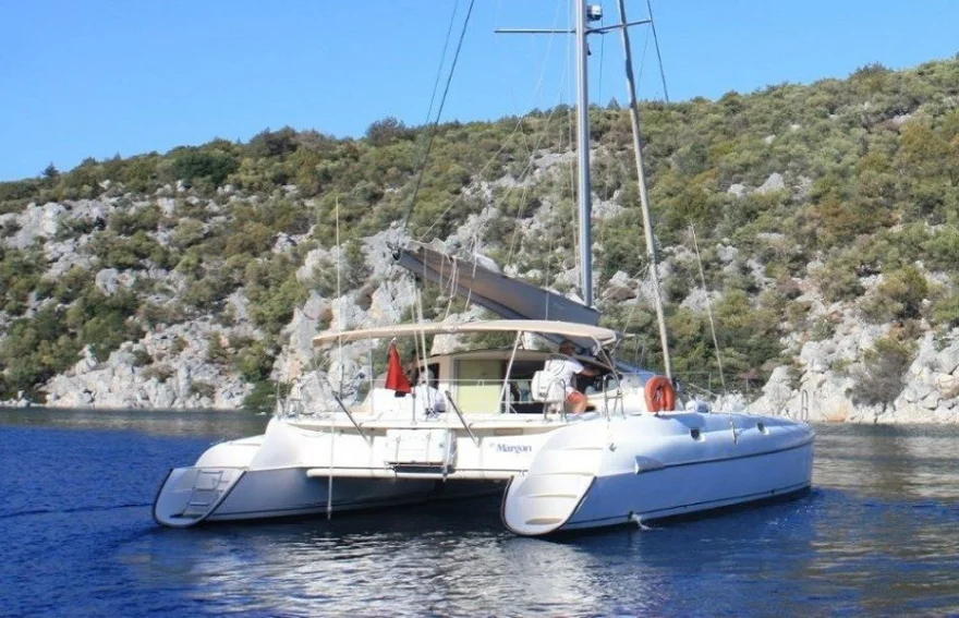 yacht charter bodrum turkey catamaran 38 - GSF14