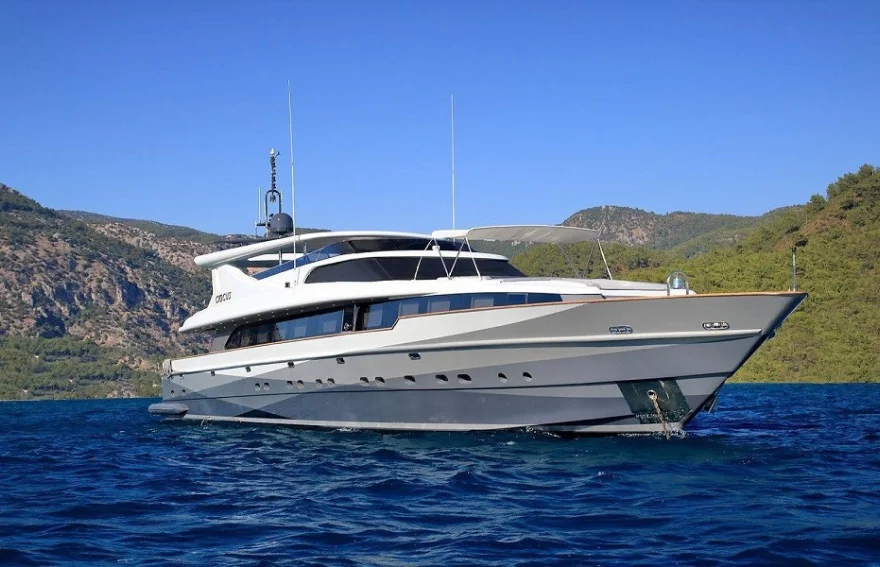 turkey yacht charter bodrum Crocus