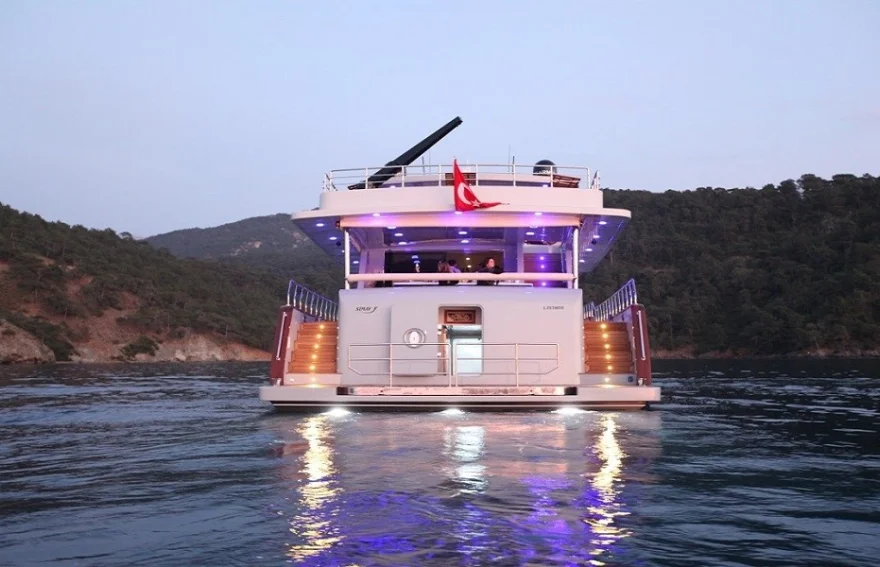 charter motor yacht turkey Dali