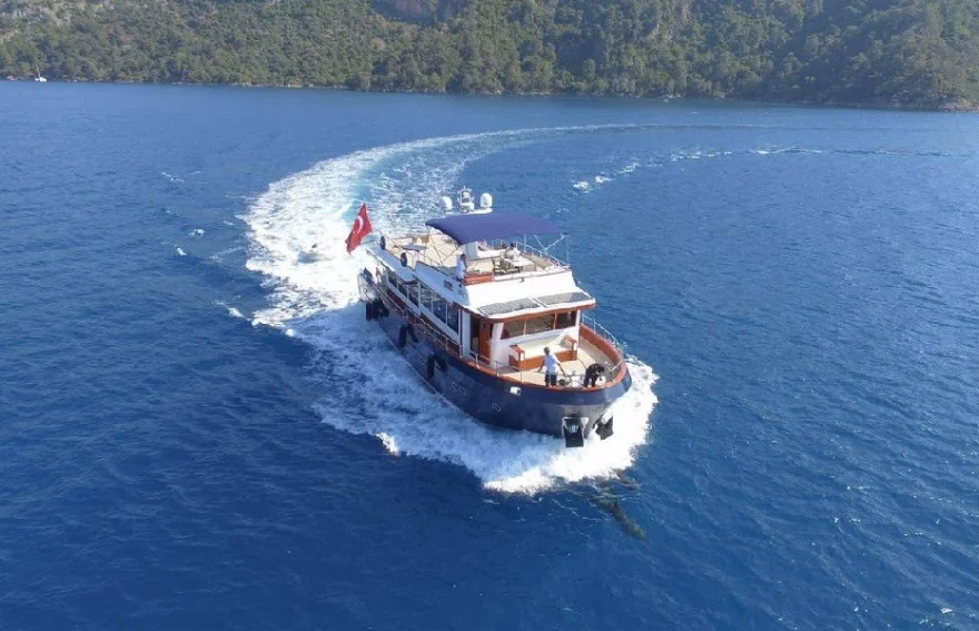 last minute yacht charter turkey Trawler Daphne
