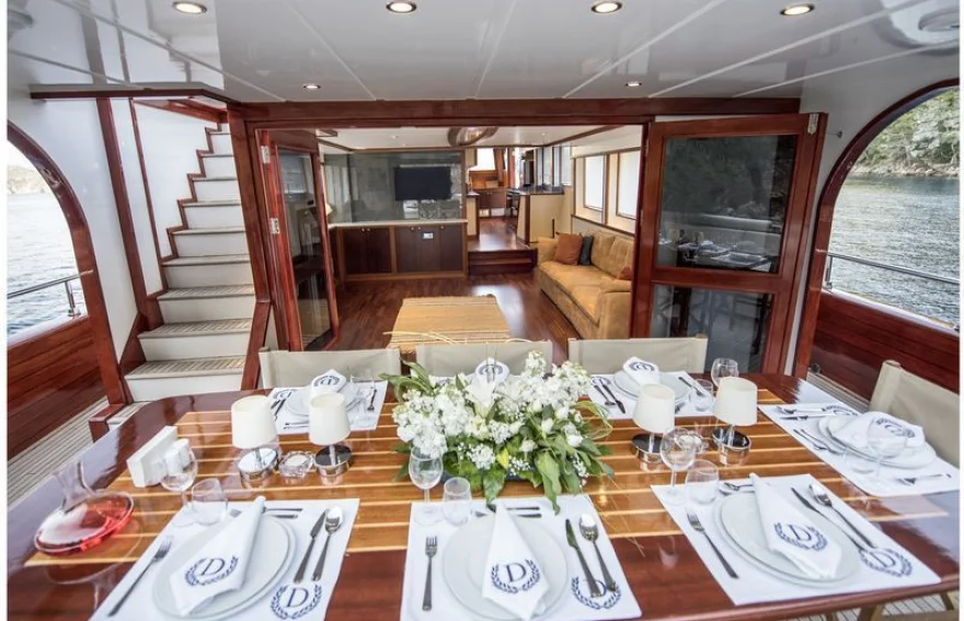 yacht charter destinations turkey Trawler Daphne