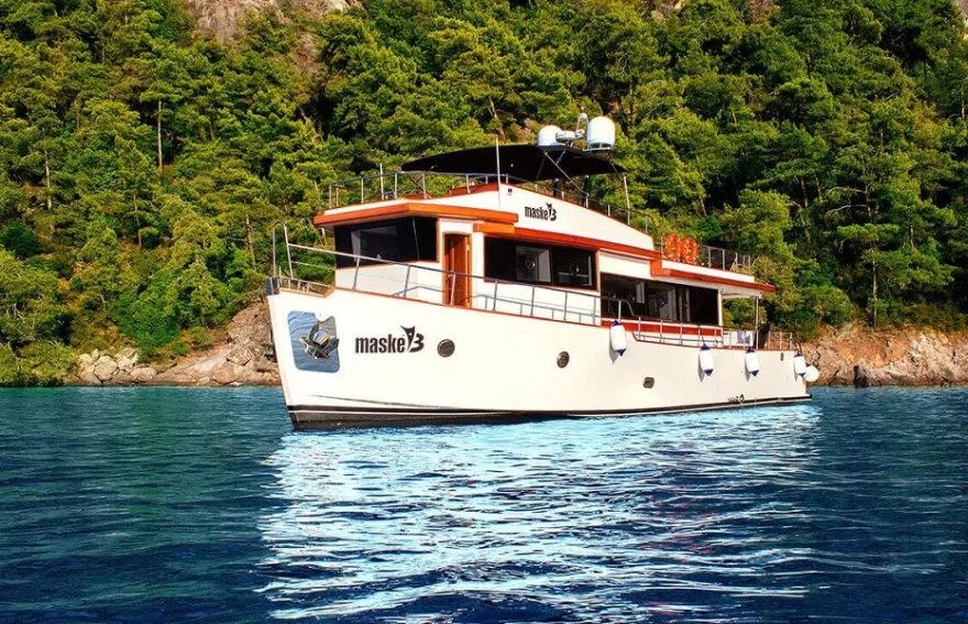yacht charter holidays turkey Trawler Maske 3