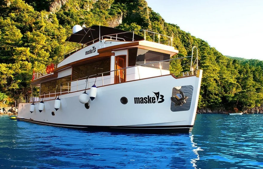 yacht charter destination turkey Trawler Maske 3