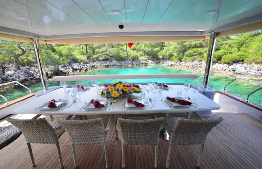 luxury sailing yacht charter turkey Dali
