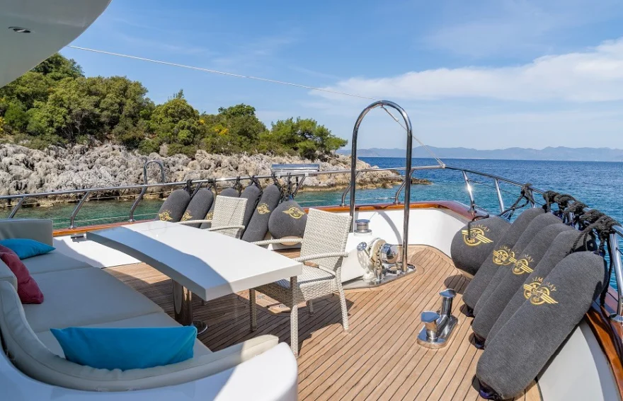 luxury yacht charter in bodrum turkey Traweler Simay S