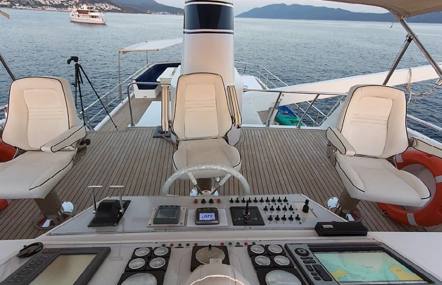 private yacht charter in turkey Trawler Troy Explorer